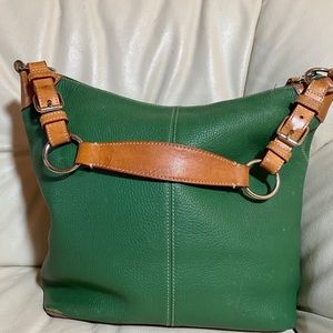 Green Dooney and Bourke handbag (10”x10”)
